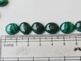 12x10mm Malachite Oval Cabachon, Oval Calibrated Malachite Cabachon