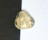 8x7.5mm Salt And Pepper Diamond Slice, 0.35 Cts Huge Rare Faceted Salt & Pepper Polki Slice Loose Diamond for Jewelry - PDD991