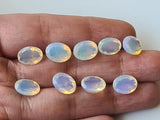 7.4x10.4mm Huge Ethiopian Opal Oval Cut stone, Natural Faceted Opal, Oval Cut Stone, 1.65 cts