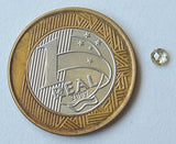 Natural Light Yellow Round Rose Cut Diamond For Ring, Single Loose 3.4mm Rose Cut Diamond Cabochon - PDD897