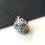 Conflict Free 9x8.2mm Grey Diamond Octahedron, 1 Pc Natural Rough Raw Smooth Loose Uncut Diamond Crystal - PPKJ187