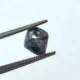 Conflict Free 9x8.2mm Grey Diamond Octahedron, 1 Pc Natural Rough Raw Smooth Loose Uncut Diamond Crystal - PPKJ187
