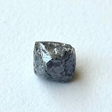 Conflict Free 9x8.2mm Grey Diamond Octahedron, 1 Pc Natural Rough Raw Smooth Loose Uncut Diamond Crystal - PPKJ187