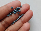 3-4mm Blue Natural Raw Rough Uncut Loose Blue Diamond for Jewelry (1-5Pc)
