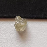 4.8x5mm Clear Yellow Raw Diamond Crystal, 1 Pc Natural Smooth Crystal Earth Mined Sparkly Loose Diamond For Jewelry - PDD909