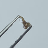 Brown And Pepper Penis Cut Polished Diamond Loose Fancy Dick / Penis / Phallus / Willy Diamond For Pendant / Ring / Jewelry 5.4mm - PDD905