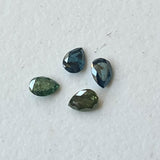 Blue Pear Brilliant Cut Diamond, Sparkling Loose Diamond Pear For Ring / Earrings (A to D) - PDD919