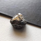 9.4x9.7mm Grey Diamond Octahedron, 1 Pc Natural Rough Raw Uncut Smooth Loose Diamond Crystal - PPKJ181