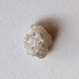 White Rough Diamond For Jewelry, Loose Diamond Perfect for Engagement Ring / Wedding Ring Gifts For Her 7.4x6.9mm 1 Pc- PDD923