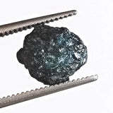 Blue Rough Diamond For Jewelry, Loose Diamond Perfect for Engagement Ring & Wedding Ring Gifts For Her 8.8x7.7mm 1 Pc - PDD924