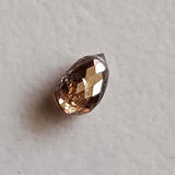 4.3x2.8mm Cognac Diamond Briolette Bead, 0.3Ct Beautiful Natural Cognac Faceted Tear Drop Bead Diamond Drop For Jewelry - PPKJ183