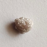 9x8.3mm White Grey Rough Diamond, Loose Rough Raw Uncut Huge Diamond For Jewelry - PDD926