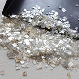 White Diamond Faceted Slices Dust, White Diamond Faceted Diamond Slices For Jewelry (5Ct To 10Cts) - PPKJ185