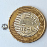 4.4mm Salt And Pepper Rose Cut Salt & Pepper Tamboli Loose Diamond, Faceted Round Diamond Cabochon, Rose Cut for Ring - PDD915