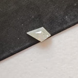 5x2.8mm White Shield Diamond, 0.18Cts Natural White Loose Shield Kite Shape Rose Cut Flat Back Fancy Cut Diamond / for Ring - PDD922