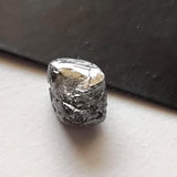 9.4x9.7mm Grey Diamond Octahedron, 1 Pc Natural Rough Raw Uncut Smooth Loose Diamond Crystal - PPKJ181