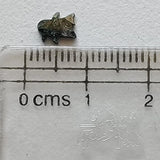 Conflict Free 6.2mm Rare Blue Penguin Cut Polished Diamond Slice, Loose Fancy Penguin Diamond For Pendant / Ring / Earrings / Jewelry For Her - PDD934