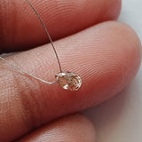 4.3x2.8mm Cognac Diamond Briolette Bead, 0.3Ct Beautiful Natural Cognac Faceted Tear Drop Bead Diamond Drop For Jewelry - PPKJ183