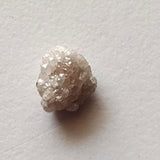 9x8.3mm White Grey Rough Diamond, Loose Rough Raw Uncut Huge Diamond For Jewelry - PDD926