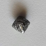 8.9x8.4mm Grey Diamond Octahedron, 1 Pc Natural Rough Raw Uncut Smooth Loose Diamond Crystal - PPKJ198