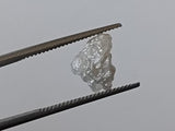 8.4x6.4mm White Grey Rough Diamond, Loose Raw Uncut Huge 1.83 Cts White Raw Diamond For Jewelry - PDD931
