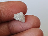 8.4x6.4mm White Grey Rough Diamond, Loose Raw Uncut Huge 1.83 Cts White Raw Diamond For Jewelry - PDD931
