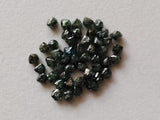 Conflict Free 5 Pcs Blue Raw Diamond Octahedron Drilled, Natural Blue Rough Raw Uncut Diamond Crystal, 2mm-2.5mm - PPKJ192
