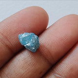 9mm Blue Diamond, 2.3 Cts  Conflict Free Blue Rough Raw Uncut Loose Diamond For Jewelry - PDD933