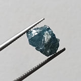 9mm Blue Diamond, 2.3 Cts  Conflict Free Blue Rough Raw Uncut Loose Diamond For Jewelry - PDD933