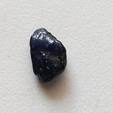 14.6x9mm Blue Sapphire Rough Slice, Raw , Loose Raw Blue Sapphire Slice Gemstone for Pendant / Jewelry, 1 Pc - PDG366