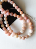 7-7.5mm Pink Opal Shaded Faceted Balls, 25 Pieces Faceted Balls Natural  Peruvian Pink Opal For Jewelry - PAG31