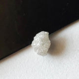 6x7.9mm White Rough Diamond, 1.85 Cts White Raw Loose Raw Uncut Huge Diamond For Jewelry / Ring - PDD953