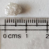 6x7.9mm White Rough Diamond, 1.85 Cts White Raw Loose Raw Uncut Huge Diamond For Jewelry / Ring - PDD953