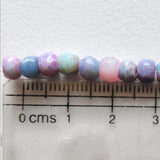 5-5.5mm Lavender Opal Faceted Rondelle Beads, Lavender Colour Opal Beads for Jewelry, 8 Inches - PSG395