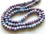 5-5.5mm Lavender Opal Faceted Rondelle Beads, Lavender Colour Opal Beads for Jewelry, 8 Inches - PSG395