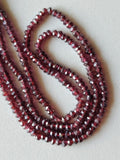 3.5mm Mystic Garnet Faceted Rondelles, 13 Inch Strand Mystic Garnet Rondelle for Jewelry - PAG39