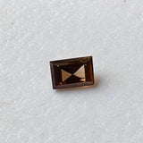 Cognac Brown Baguette Diamond, Rare 3.3x2.2mm Champagne Baguette Cut Rectangle Faceted MELEE Diamond for Ring - PDD960