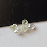 Beautiful Clear Diamond Rough, 3.2-4mm Clear White Loose Diamond Crystal for Jewelry - PDD955