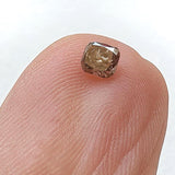 2.8x3mm Champagne Pink Cushion Cut Diamond, 0.15Cts Cushion Rose Cut Loose Square Cushion Shape Diamond For Ring - PPKJ221