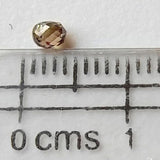 3.3x2.6mm Cognac Diamond Briolette Bead, 0.19Ct Natural Cognac Faceted Tear Drop Bead Diamond Drop For Jewelry - PDD964