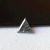 Salt And Pepper Diamond, Conflict Free 3.9mm 0.17 Ct Rare Triangle Diamond For Engagement Ring & Wedding Ring, Gifts For Her - PDD959