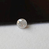 0.19 Ct White Diamond Polished Brilliant Cut 3.1mm Round White Solitaire Diamond