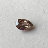 4x2.5mm Pink Champagne Pear Cut Diamond, Rare Sparkling Clear Pink Pear Shaped Faceted Loose Diamond for Jewelry - PPKJ202