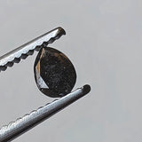 Salt And Pepper Diamond Pear Cut For Ring, Loose Diamond Pear Pendant for Engagement Ring, 4x3mm - PDD962
