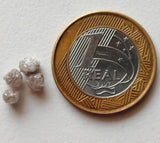 4 Pcs, 4.5-5mm Natural Raw Rough Pink Diamond, Raw Uncut Pink Loose Diamond For Ring / Earring, Easy To Set - PDD957