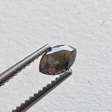 4.8x3mm Salt And Pepper Marquise Cut Diamond, 1 Pc Marquise Shaped Fancy Brilliant Cut Faceted Diamond for Ring - PDD974