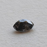 4.8x3mm Salt And Pepper Marquise Cut Diamond, 1 Pc Marquise Shaped Fancy Brilliant Cut Faceted Diamond for Ring - PDD974