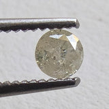 0.17 Ct White Diamond Polished Brilliant Cut, 3.2mm Round Cut White Solitaire Diamond for Ring - PDD975