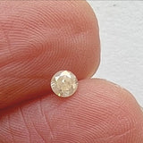 0.17 Ct White Diamond Polished Brilliant Cut, 3.2mm Round Cut White Solitaire Diamond for Ring - PDD975