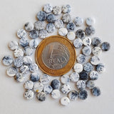 Dendrite Opal Cabochons, Natural Loose Dendrite Opal Plain Smooth Round